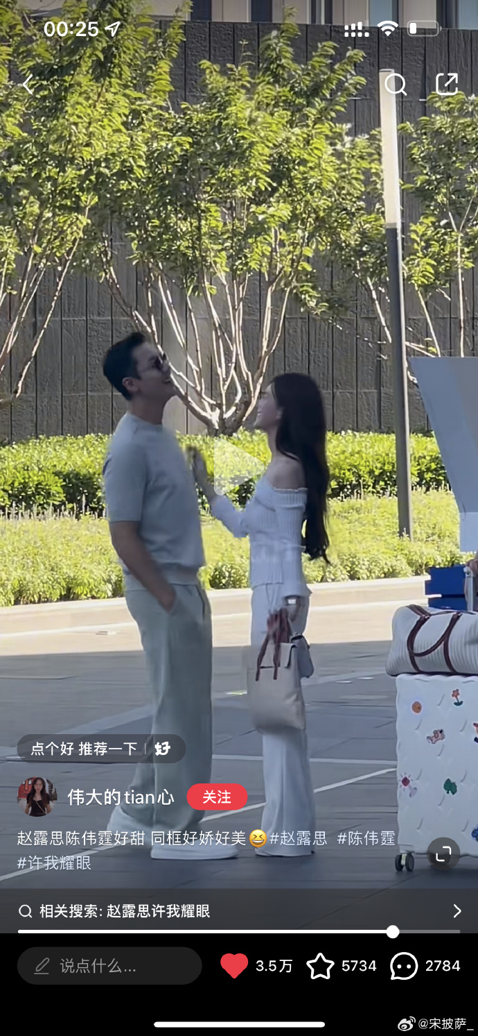 《許我耀眼》陳偉霆、趙露思飾演豪門夫妻。