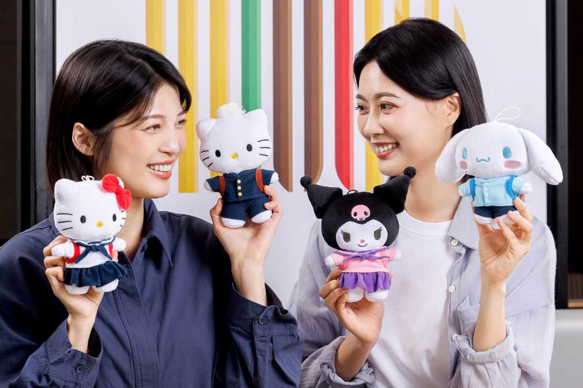 台灣麥當勞×三麗鷗娃娃實體照