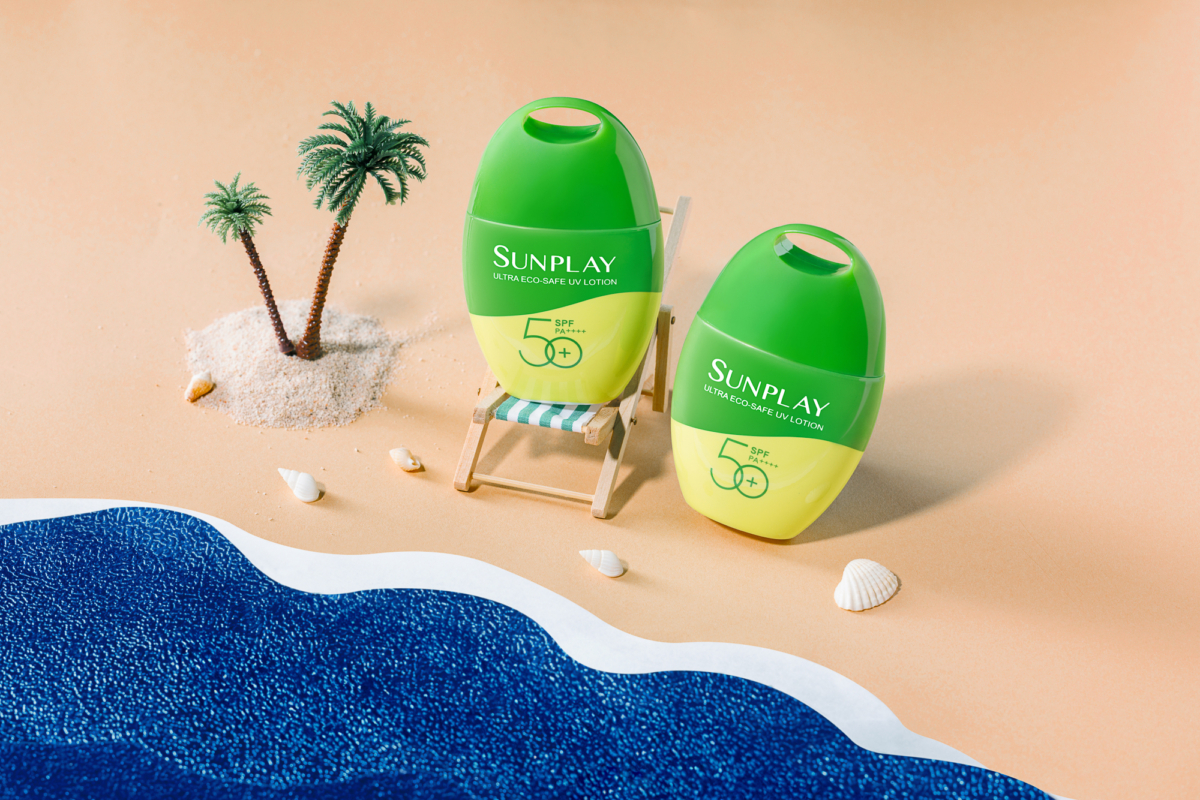 曼秀雷敦SUNPLAY 海洋友善物理防曬乳液SPF50+/PA++++35g,NT$380
