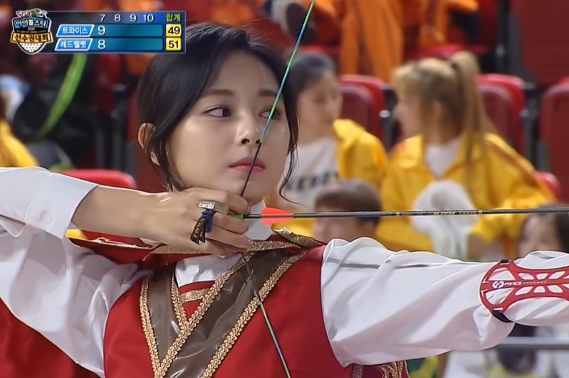 TWICE周子瑜隱藏版射箭長才