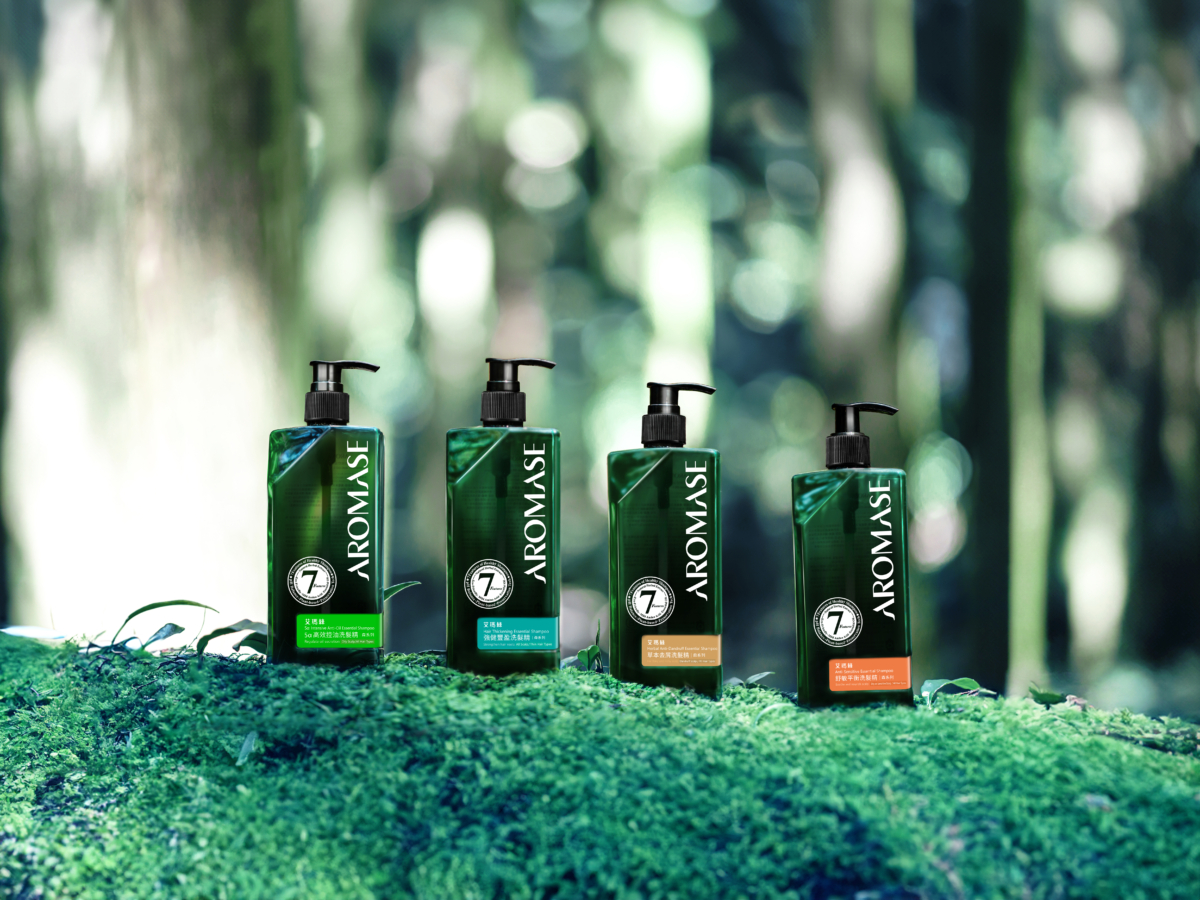 AROMASE艾瑪絲新品「森系列洗髮精」