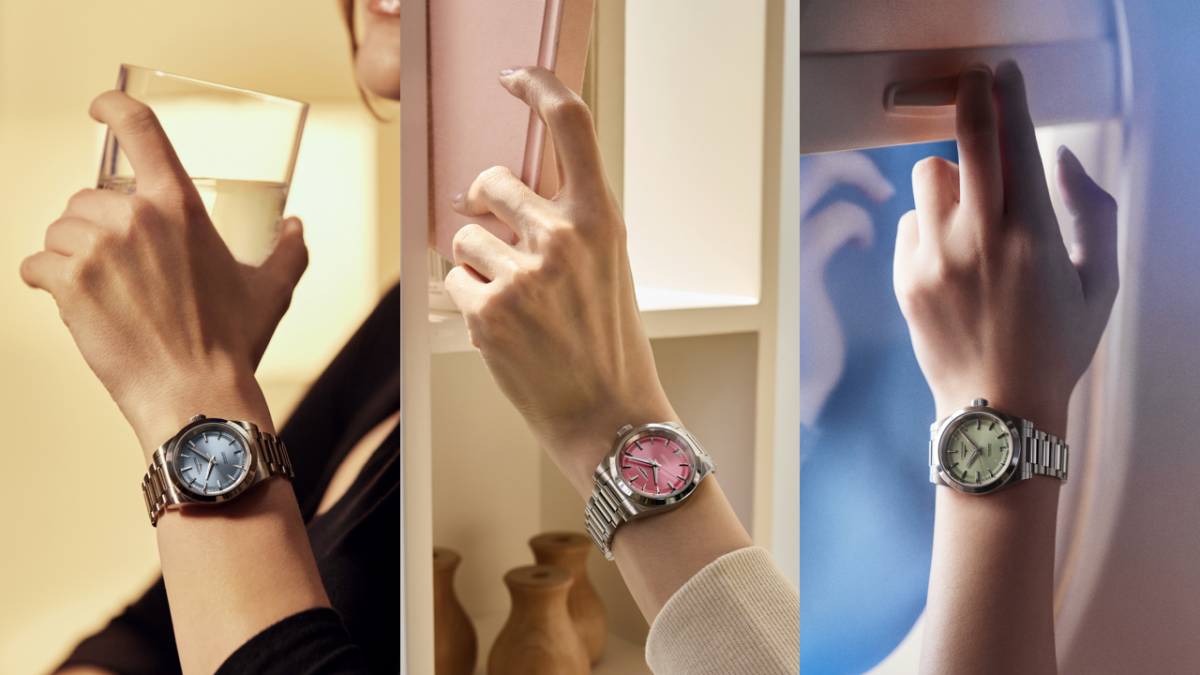 CONQUEST征服者系列腕錶(34mm) 冰心藍 / 型號:L3.430.4.92.6 >> 花瓣粉 / 型號:L3.430.4.99.6 >> 薄荷綠 / 型號:L3.430.4.02.6