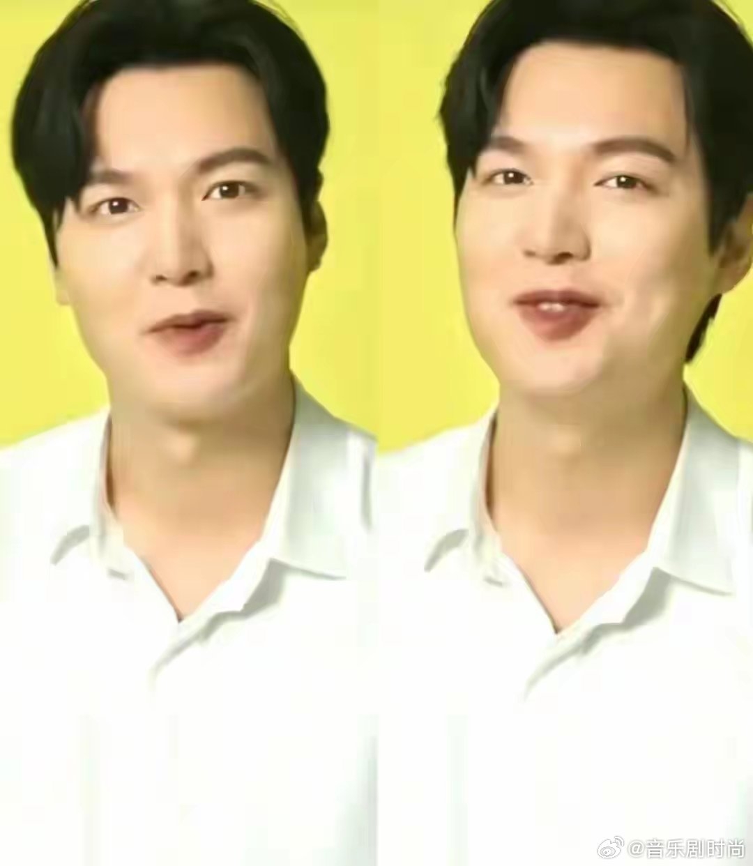 李敏鎬的圓臉讓網友們瘋狂討論。