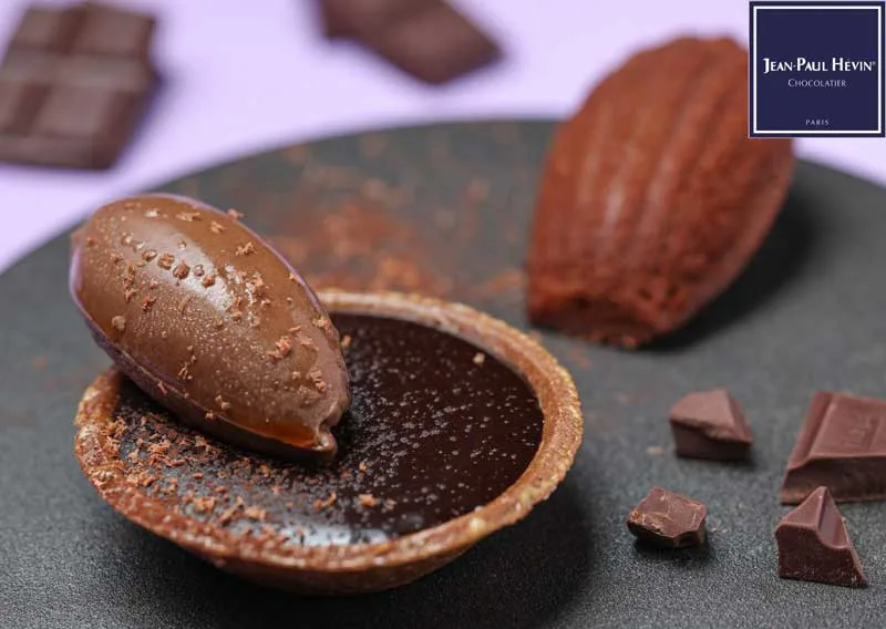 台北晶華酒店xJean-Paul Hévin推出限定款巧克力雙人午茶組，售價NT$980元。