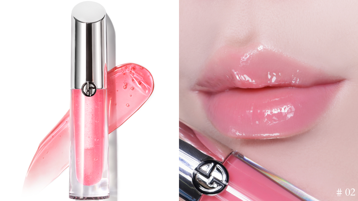 Armani Beauty「訂製奢光潤唇蜜」#02 粉晶光 | 3.5ML NT$1,500
