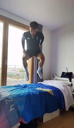 湯姆戴利親測「奧運紙板床」