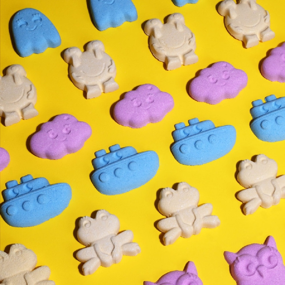 nailmatic Kids DIY動物沐浴泡泡球6入一盒，NT$1,390