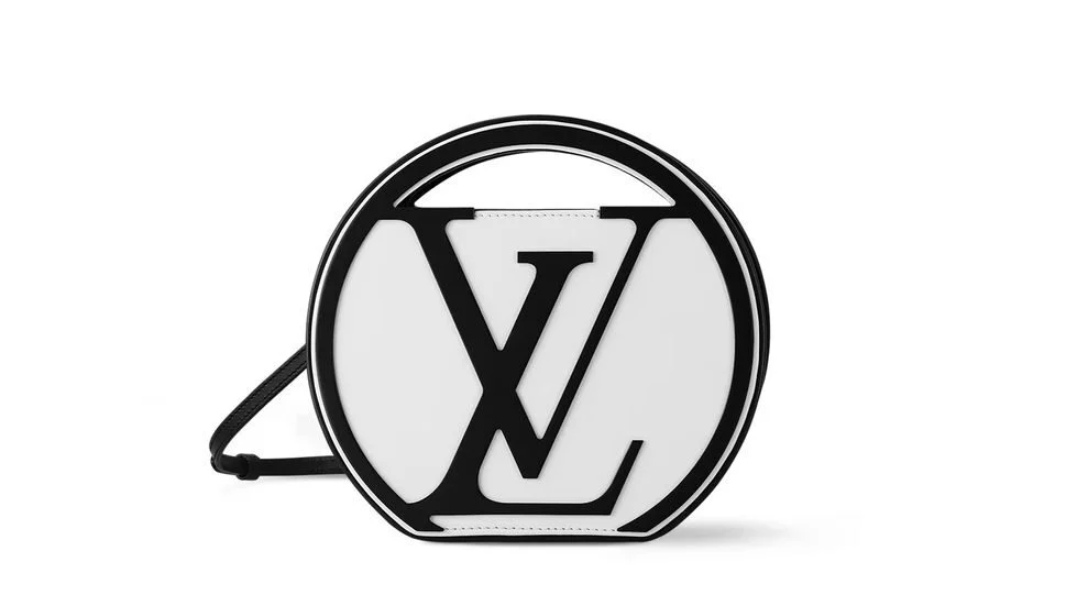 Louis Vuitton Around Me黑白圓形手提包,NT$ 149,000