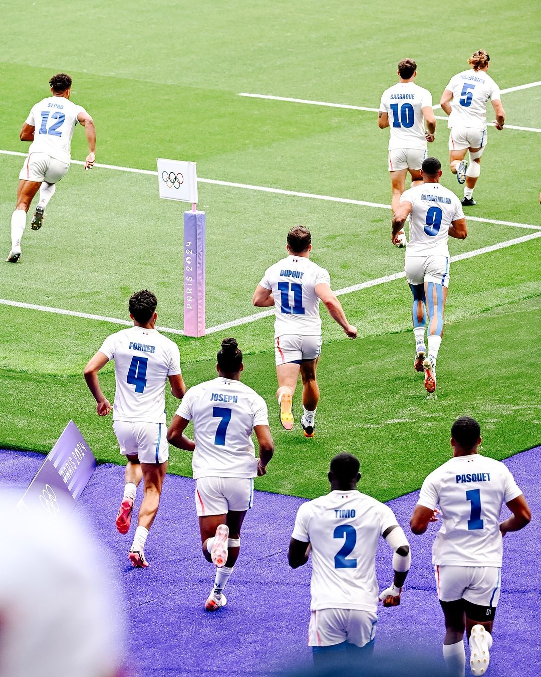 2024巴黎奧運紫色運動場