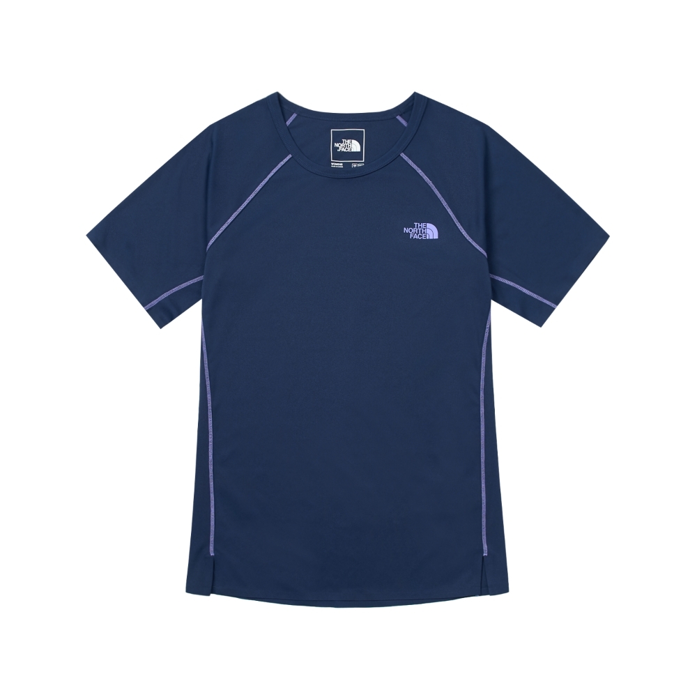 The North Face UPF藍色吸濕排汗涼感防曬短袖T恤,NT$2,380