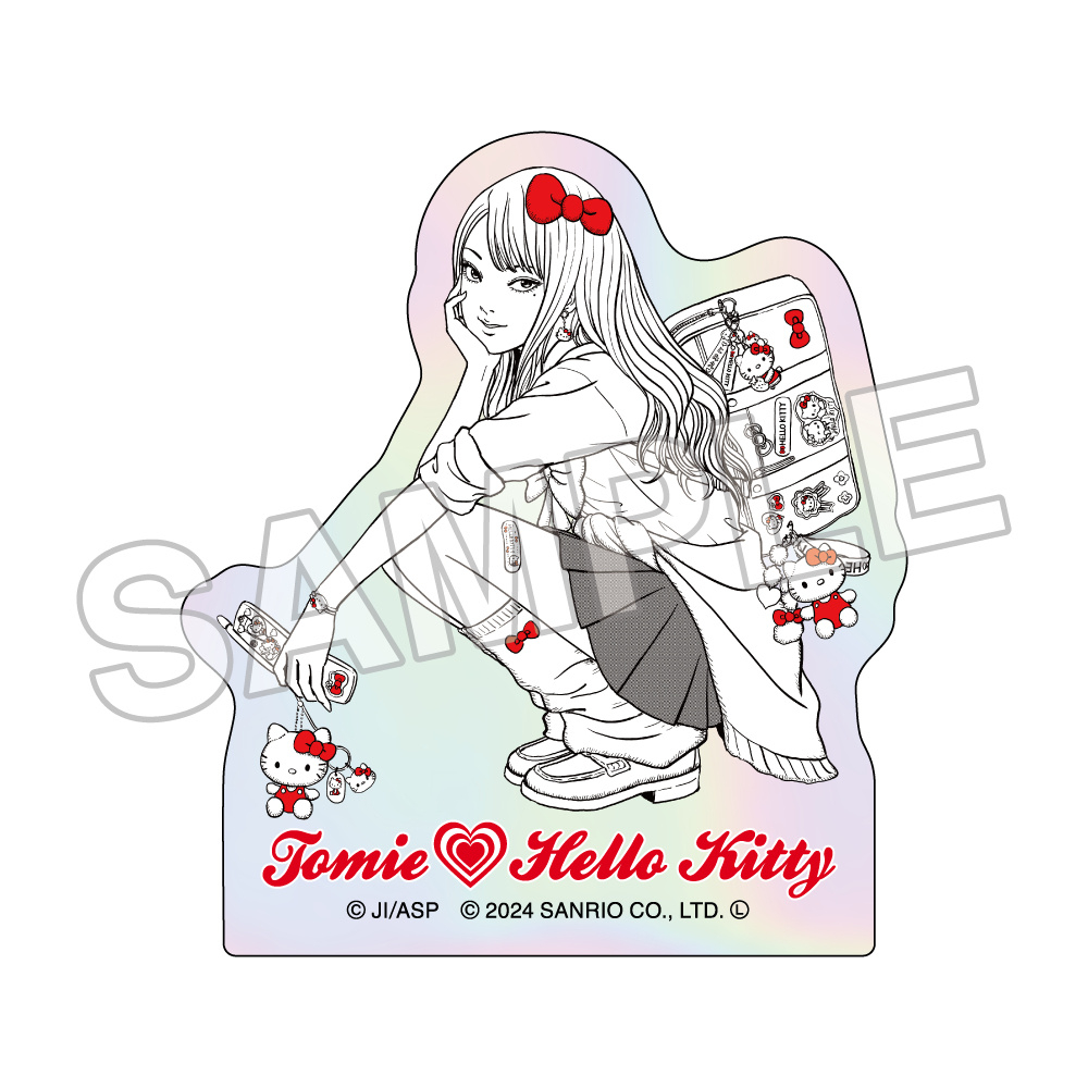 伊藤潤二「富江」與Hello Kitty周邊