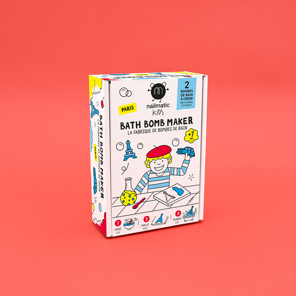 nailmatic Kids DIY巴黎沐浴泡泡球2入 盒，NT$550