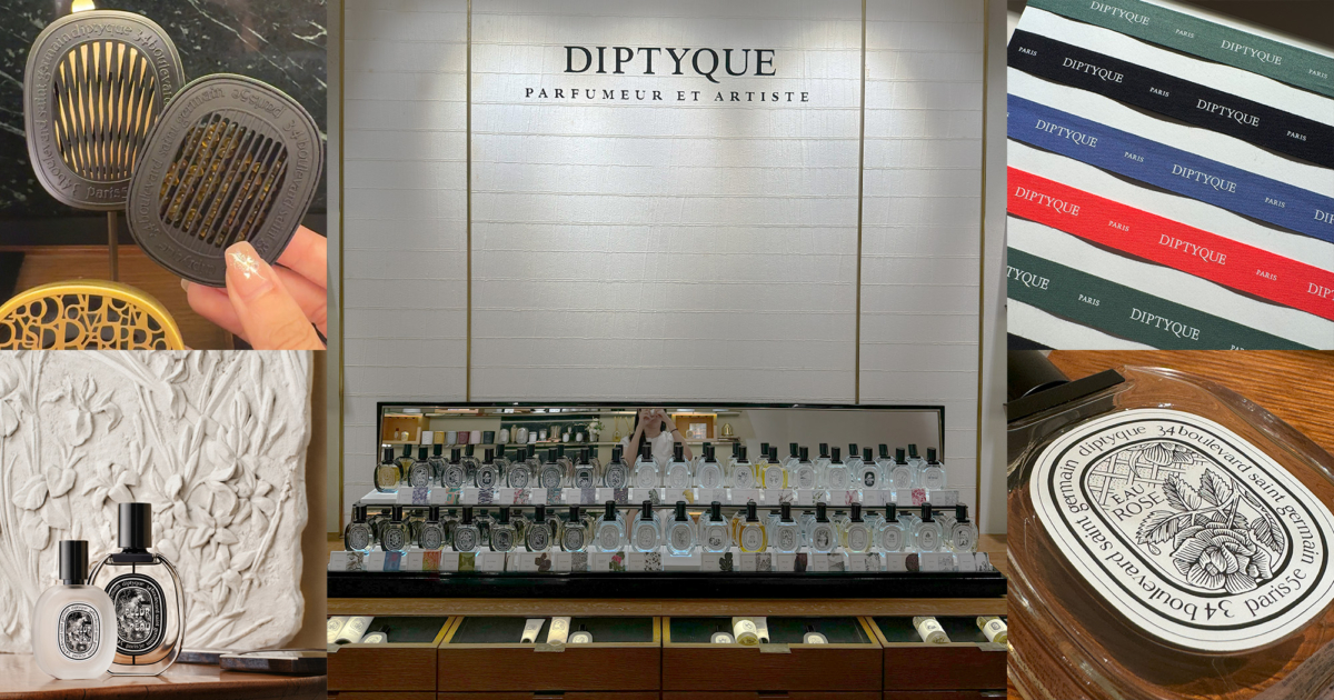 【GS美妝搜好物】Diptyque台灣暢銷Top10