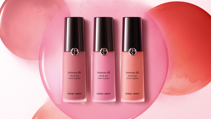 Armani Beauty「輕透亮絲光漂染腮紅露」全新6色 | 12ML NT$1,650