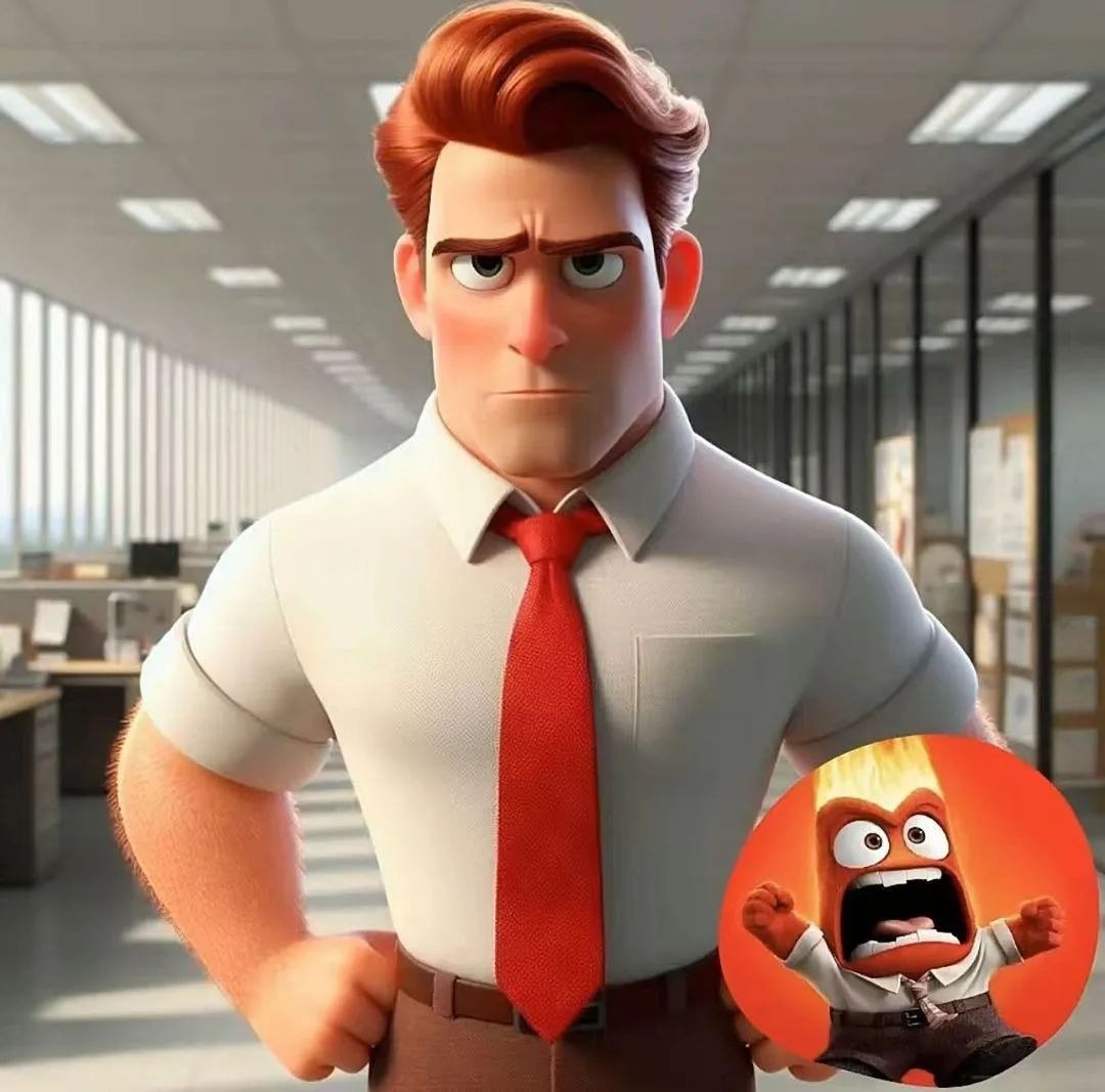 《腦筋急轉彎2》怒怒擬人化