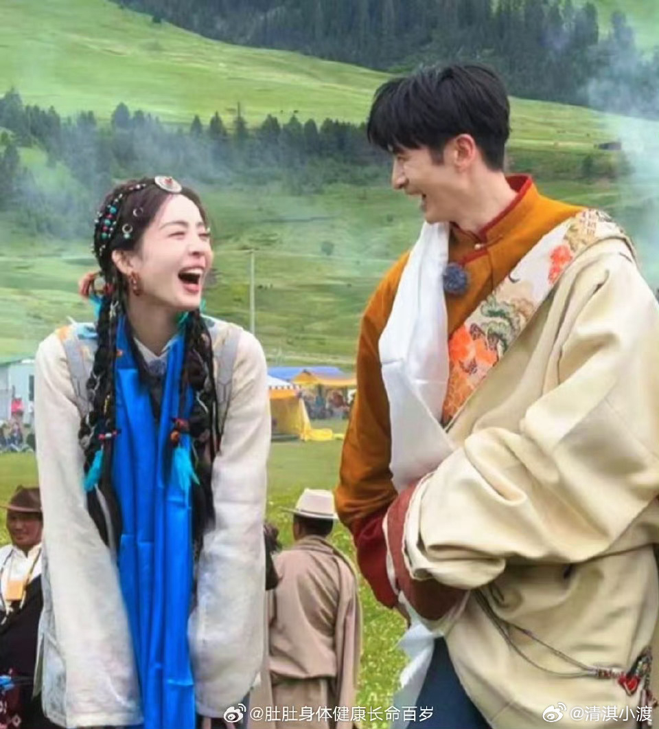 古力娜扎、張雲龍相當速配。