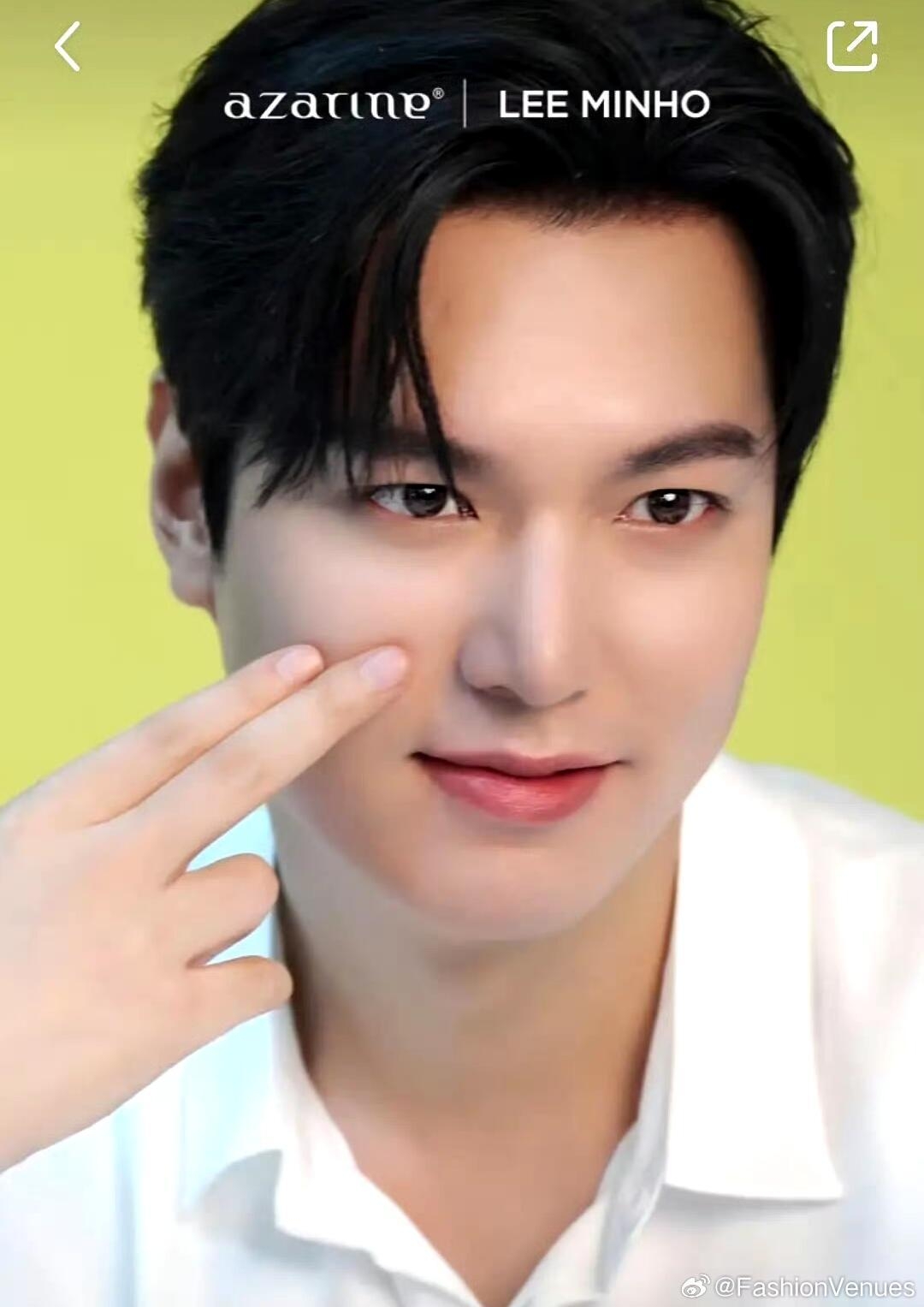 李敏鎬臉蛋圓潤不少。