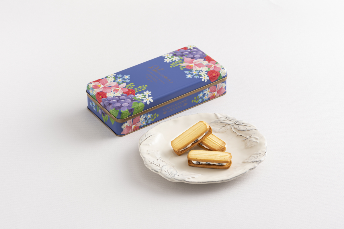 神戶風月堂 【奶油葡萄厚夾心酥】