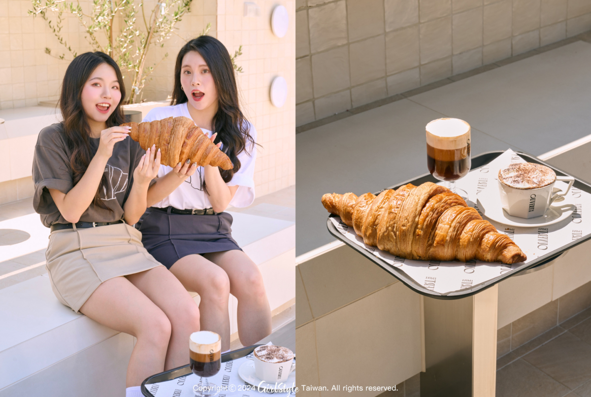 OUVERT SEOUL 比臉還大的巨大可頌!打卡超吸睛~