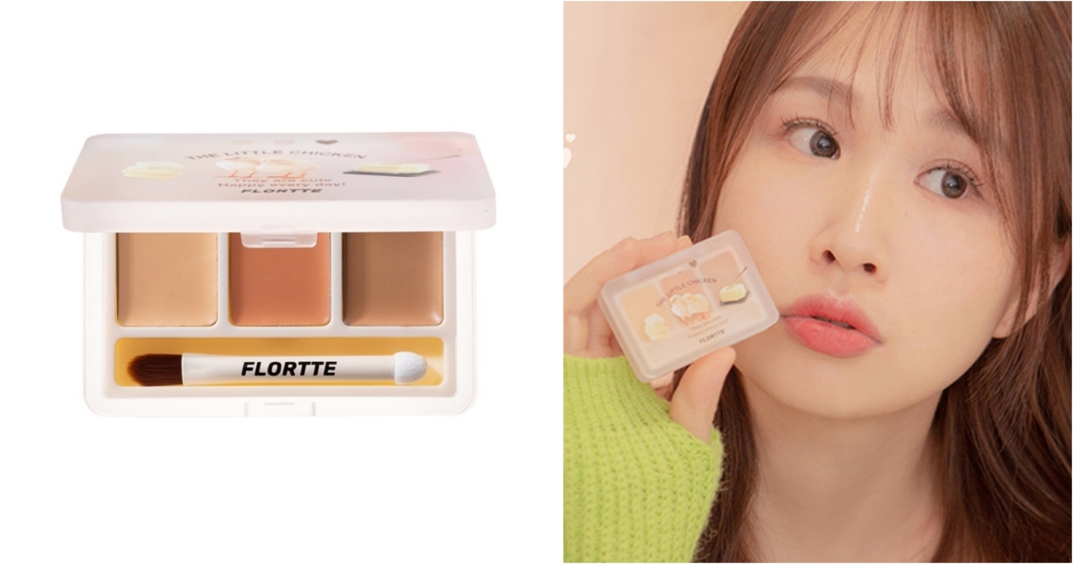 花洛莉亞可愛頌三色遮瑕膏3.9g,NT$320