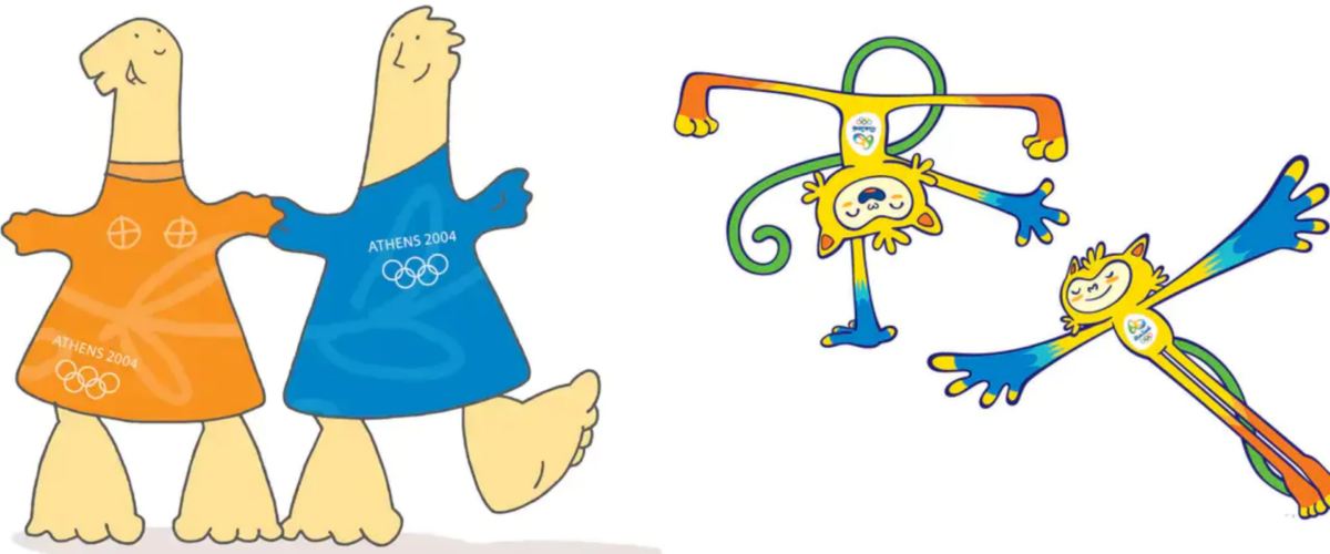 2004雅典奧運雅典娜&菲沃斯、2016巴西奧運費尼希斯