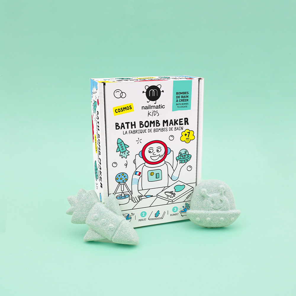nailmatic Kids DIY宇宙沐浴泡泡球2入 盒，NT$550