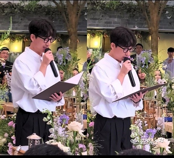 《順風婦產科》義燦擔任婚禮致詞人