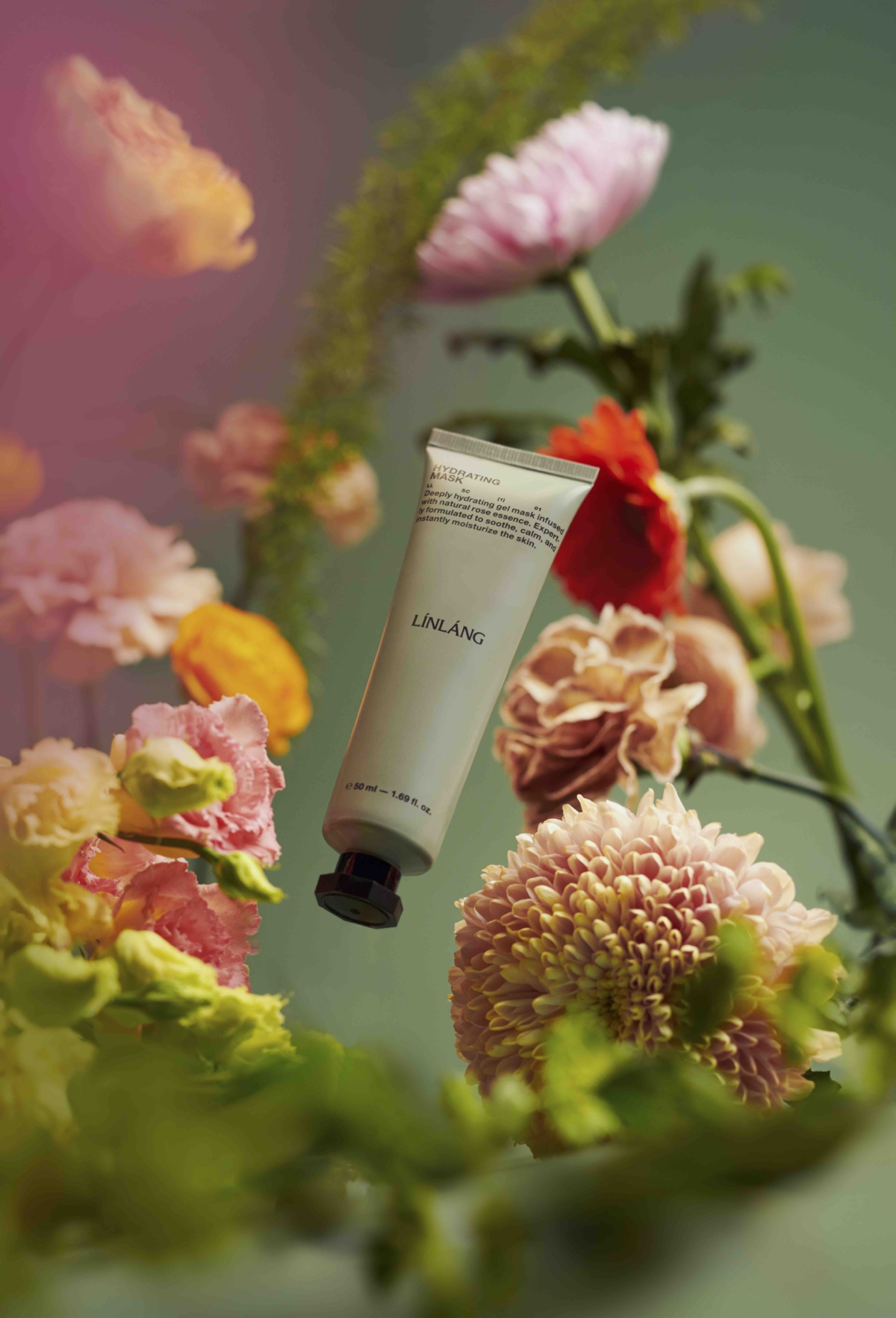 LINLANG 大馬士革玫瑰保濕面膜 50ml，NT$1,080