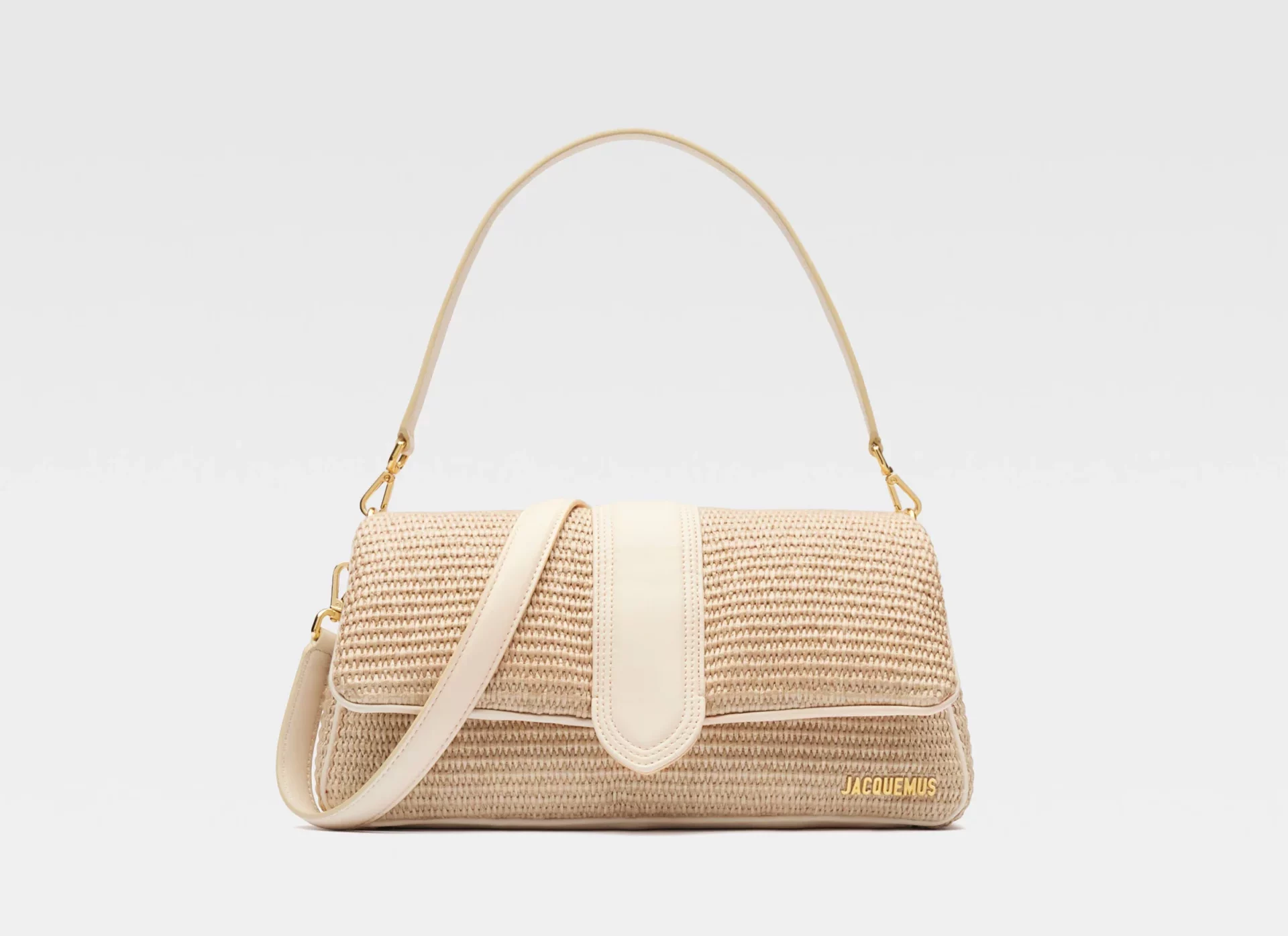 Jacquemus Le Bambimou 拉菲草編織包,NT$ 41,800