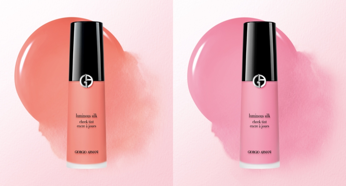 左：#50.5玫絨蜜桃（主打）、右：#53春櫻緋粉