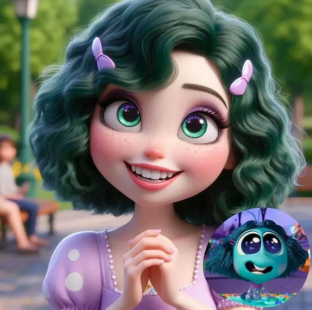 《腦筋急轉彎2》慕慕擬人化