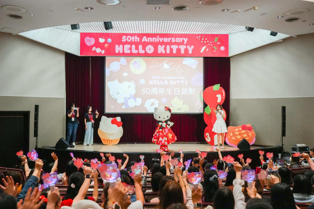 Hello Kitty今年歡度50周年慶