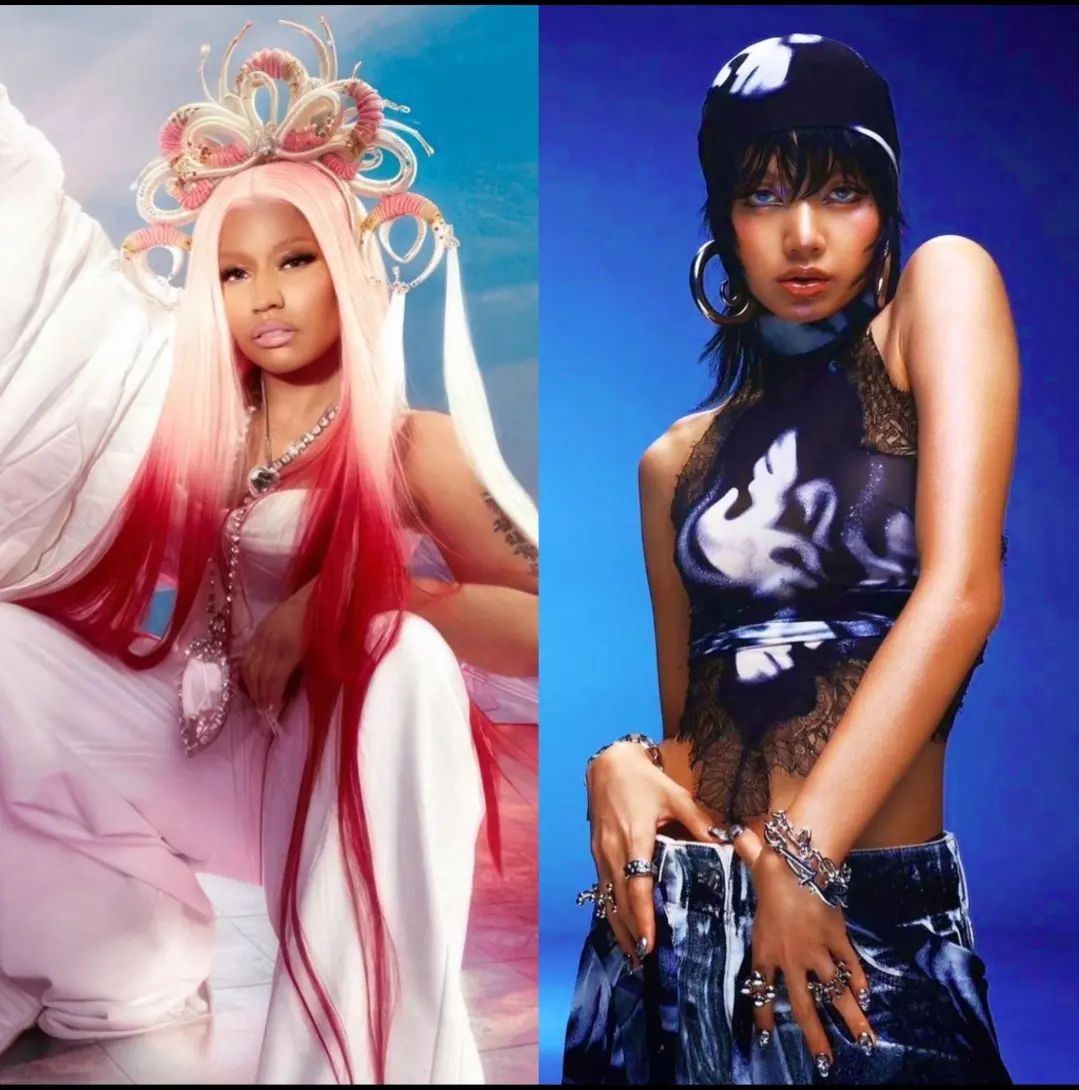 Lisa、Nicki Minaj合作消息甚囂塵上。