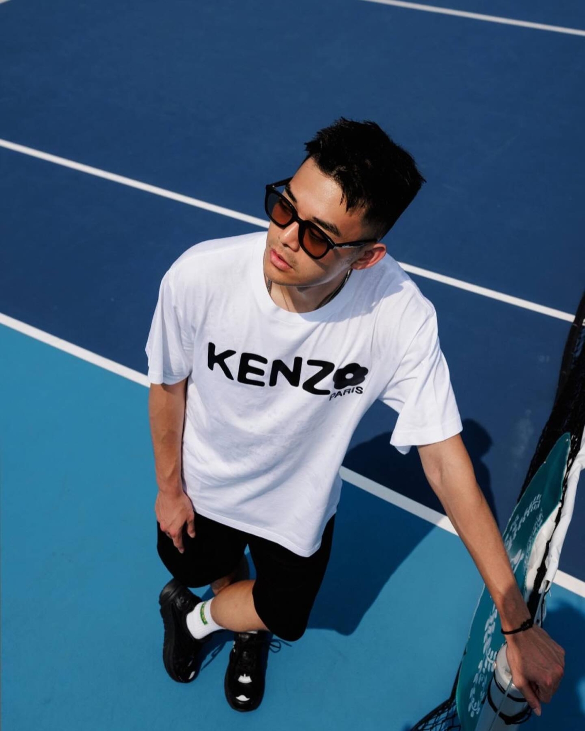 王齊麟穿搭KENZO 2024秋冬的BOKE 2.0系列