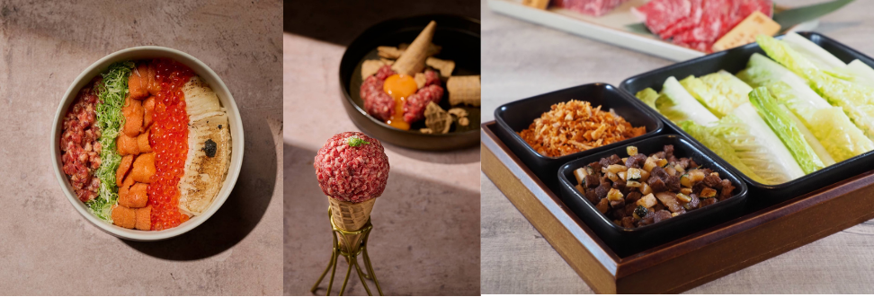 禪招牌奢華鱻丼飯、和牛冰淇淋 、避風塘牛肉鬆