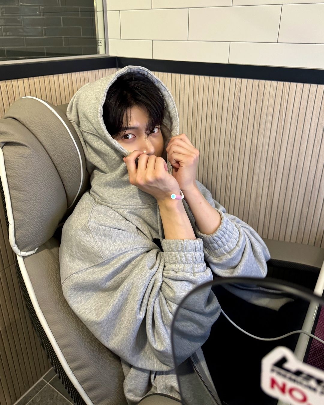 吳在亨時常分享自拍