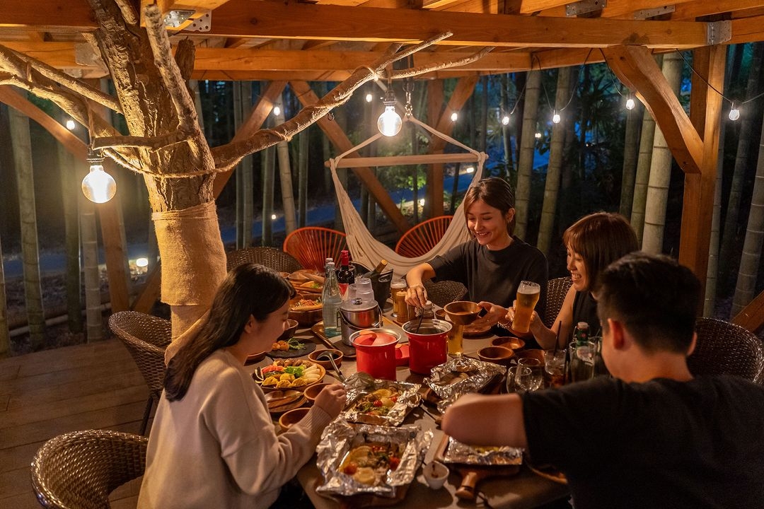Outdoor風格BBQ晚餐，不怕風吹日曬，讓人開心享用美味大餐。