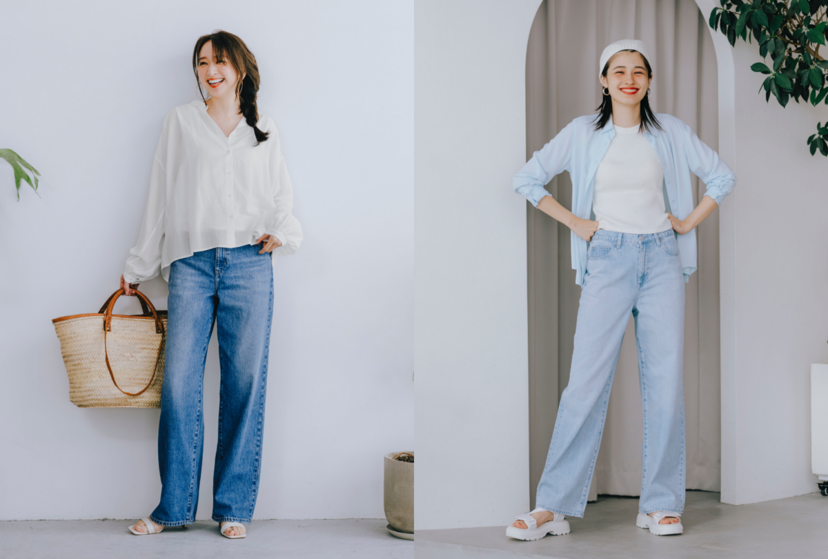 UNIQLO｜直筒牛仔寬褲（472491）