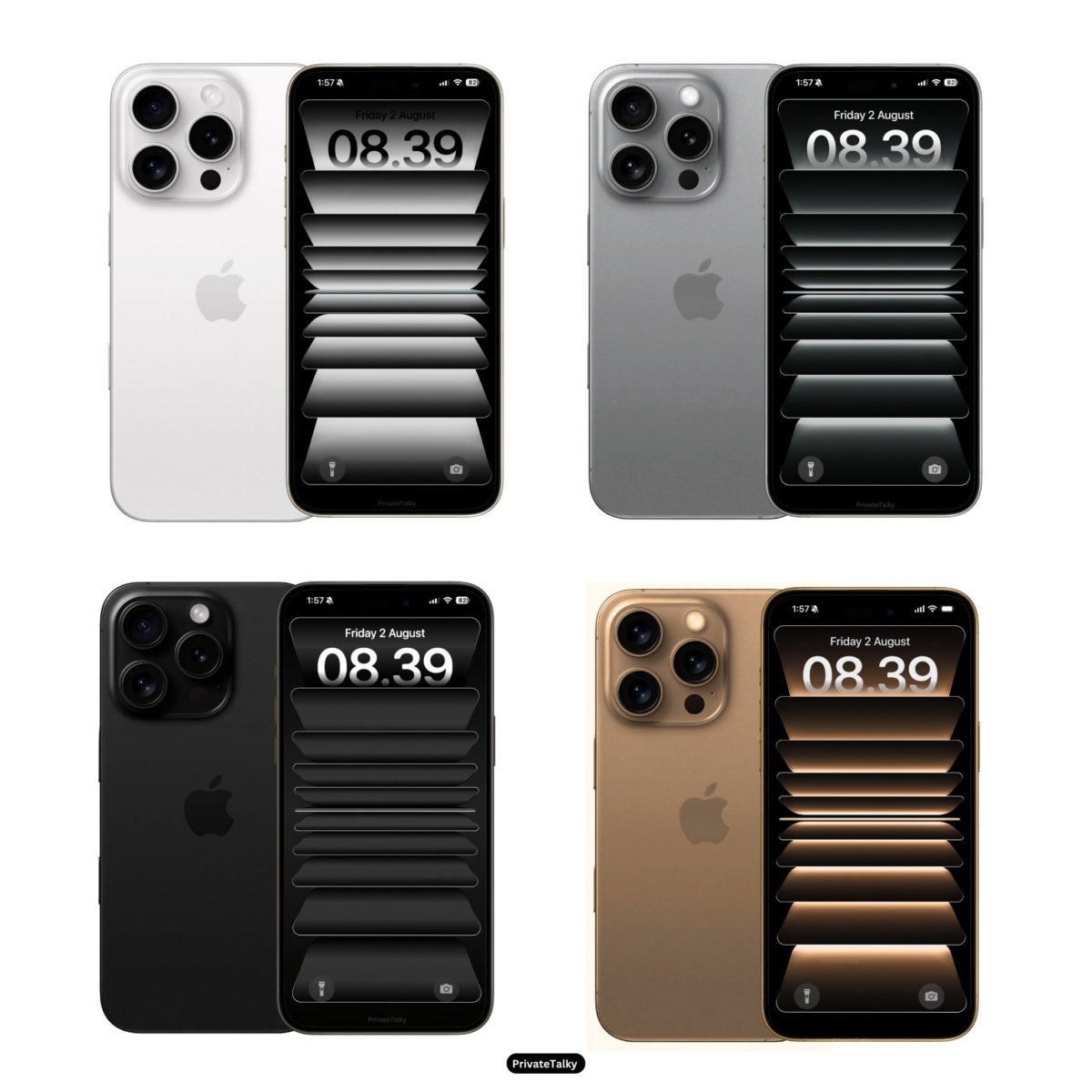 iPhone 16 Pro全新系列4大配色