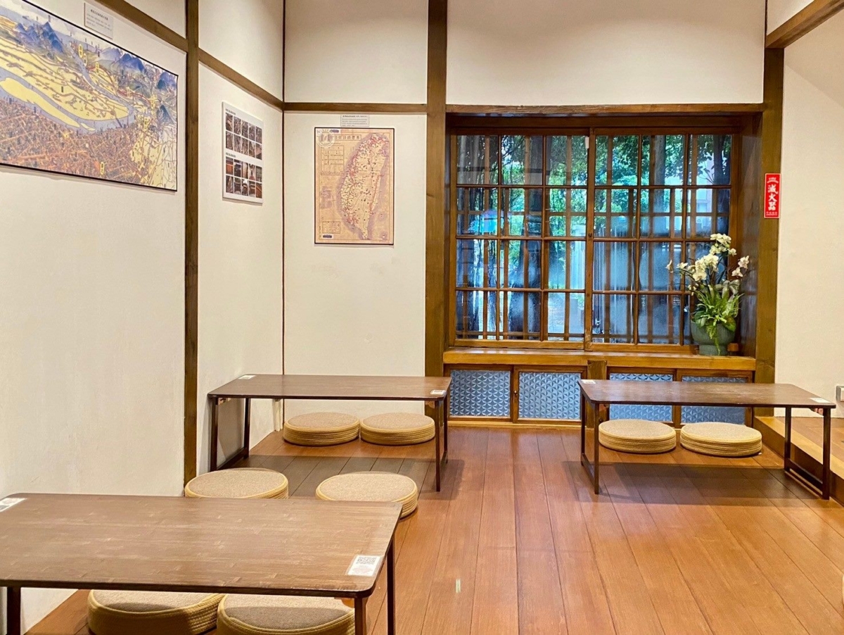 重新開放的「圓山驛」，建築保有日式特色。