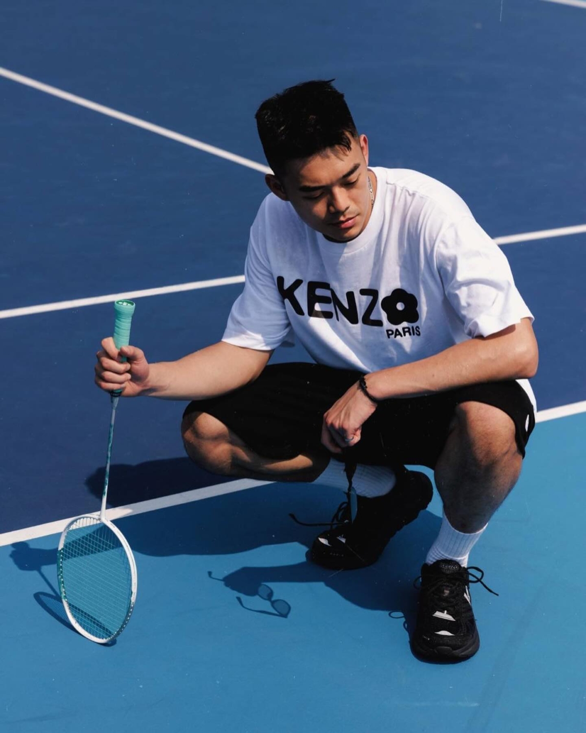 王齊麟穿搭KENZO 2024秋冬的BOKE 2.0系列