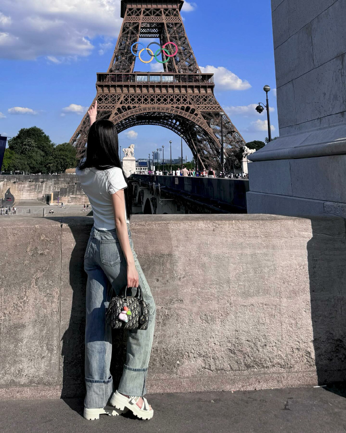 Jisoo巴黎奧運美照