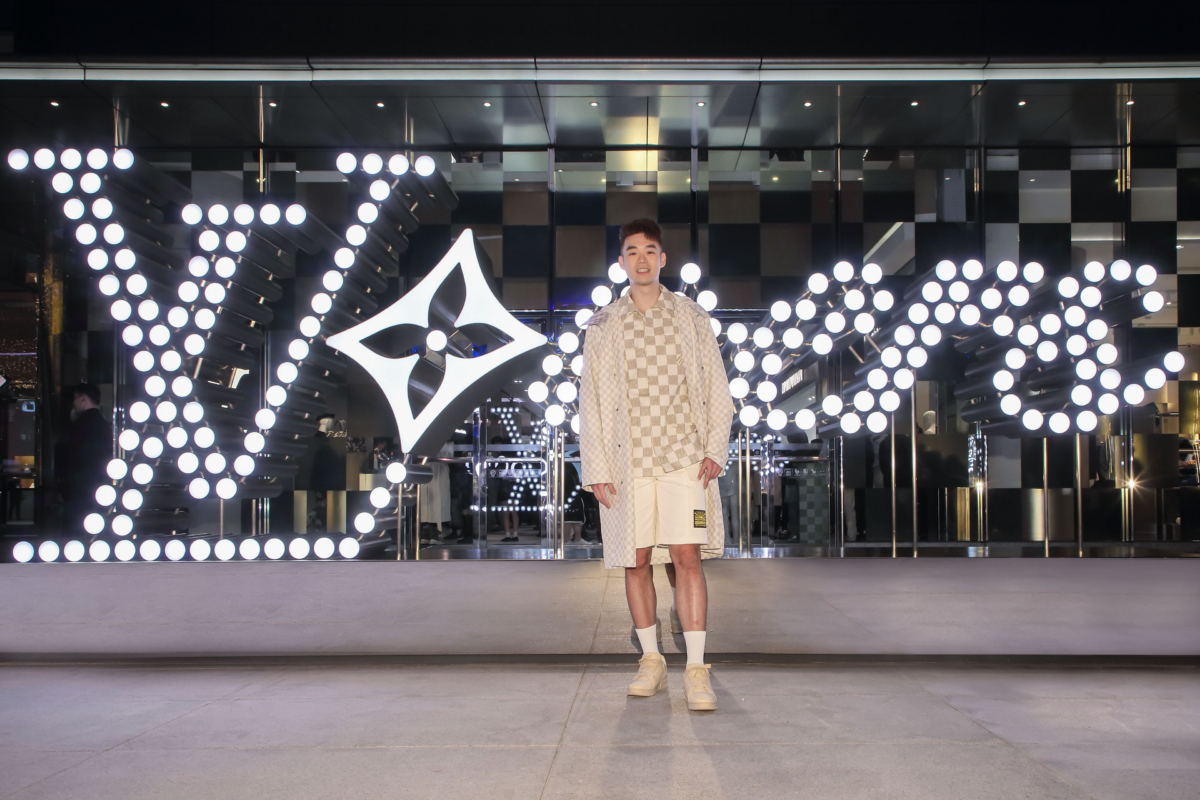 王齊麟出席路易威登2024春夏系列男裝快閃店