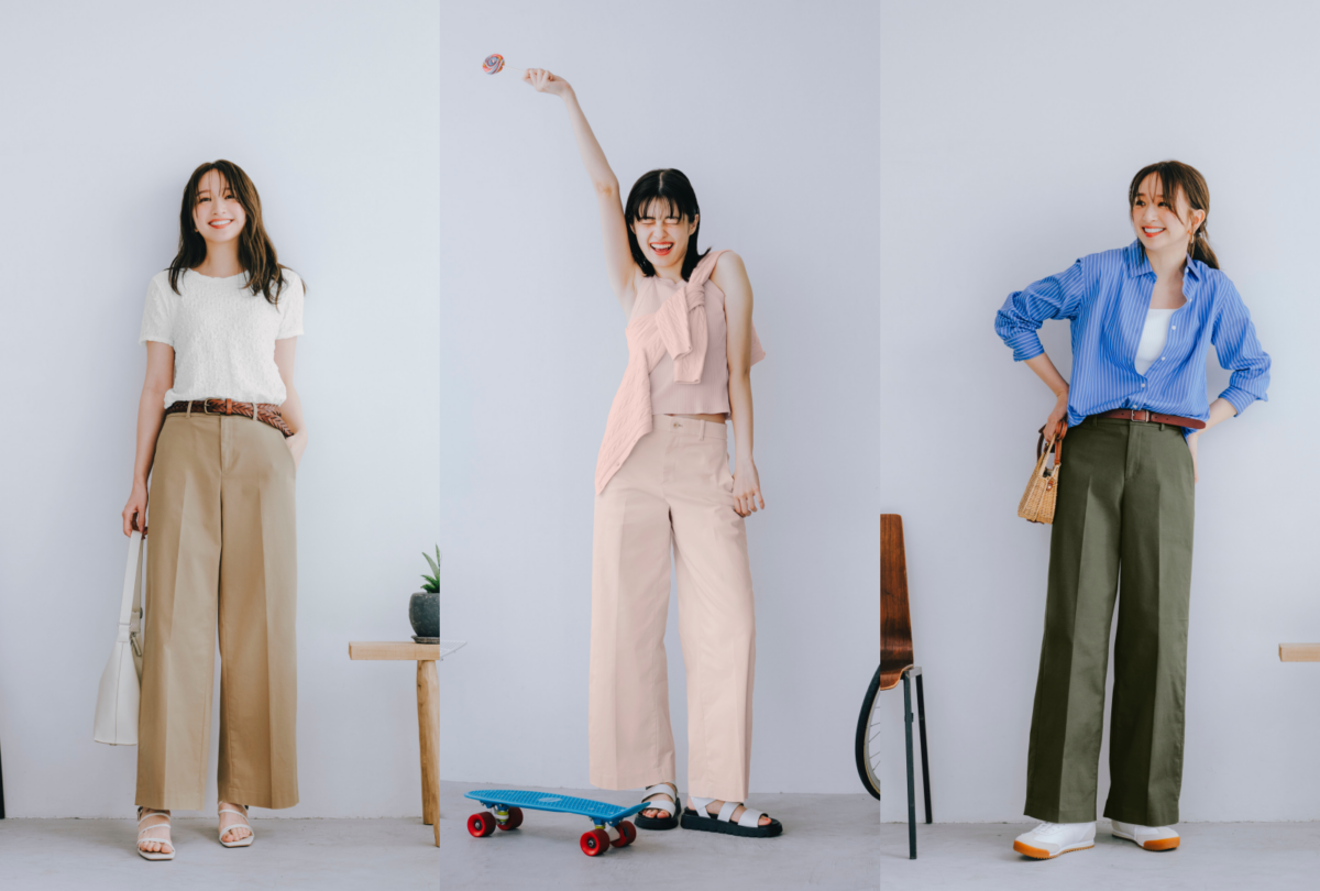 UNIQLO｜寬版卡其褲（469828）