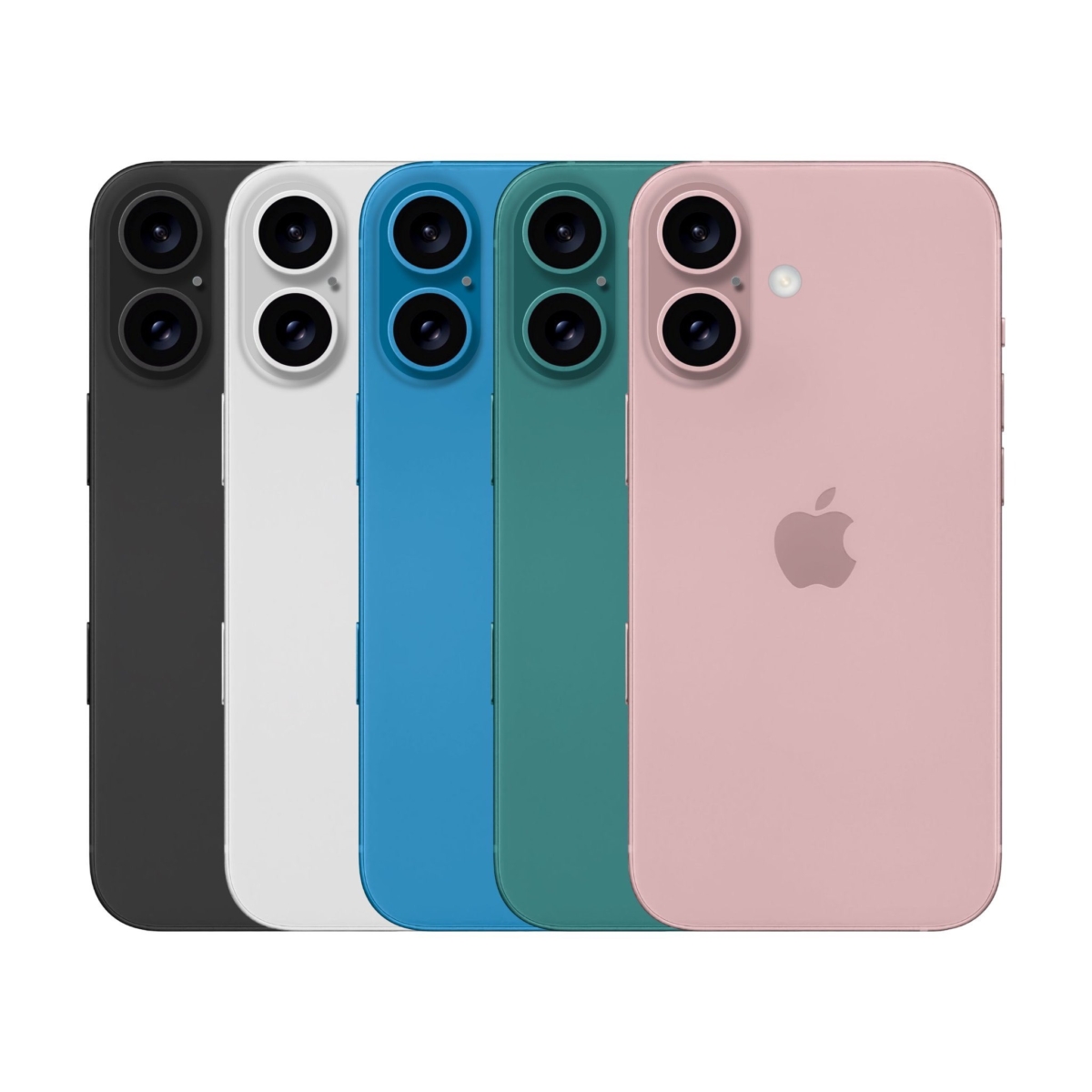 iPhone 16 一般機型改成垂直鏡頭