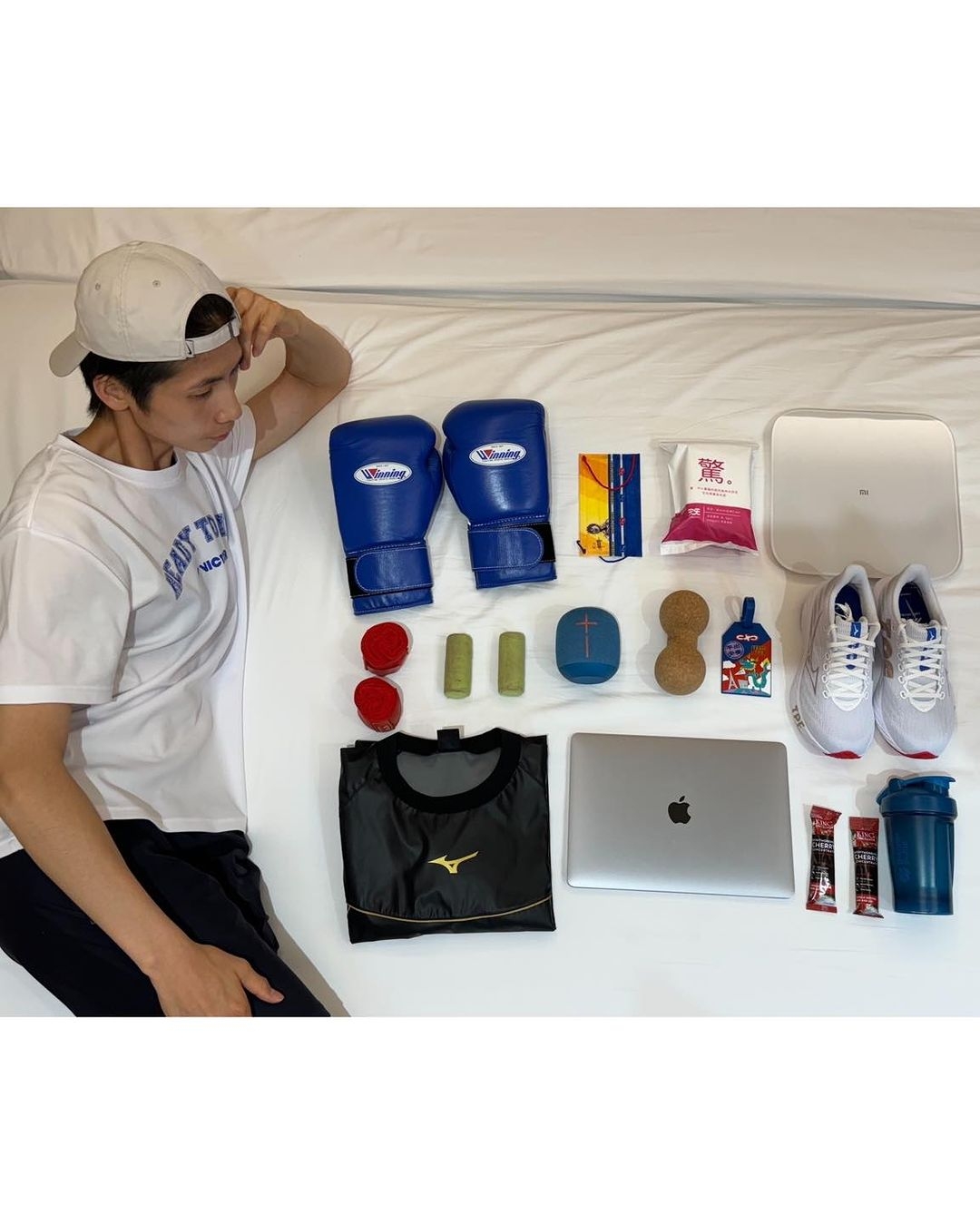 林郁婷前往巴黎奧運前準備衛生棉