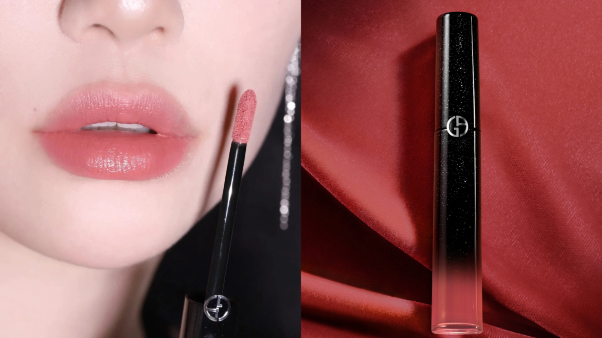Armani Beauty「奢華絲絨訂製唇萃 夜幕星燦系列」#500 自信玫粉|NT$1,550 (Photo from Armani Beauty &小紅書)