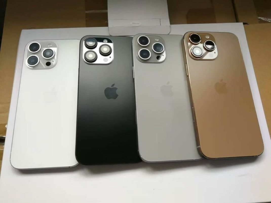 iPhone 16 Pro全新系列實體機