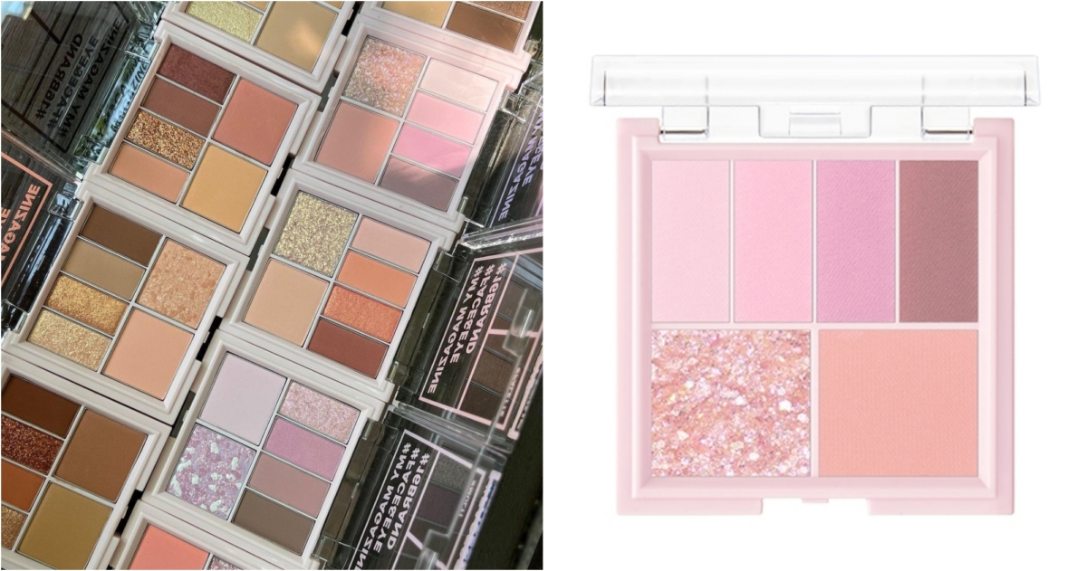 16 BRAND 迷你雜誌彩妝盤Vol.09人魚珍珠，NT$630