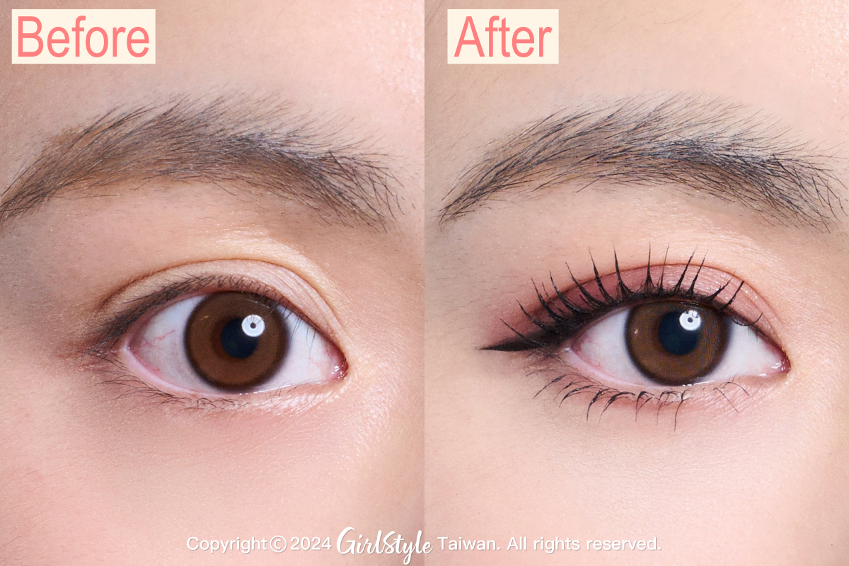 隨心所欲展現E人「桃花電眼妝」，睫毛持久力猶如妳的社交力！